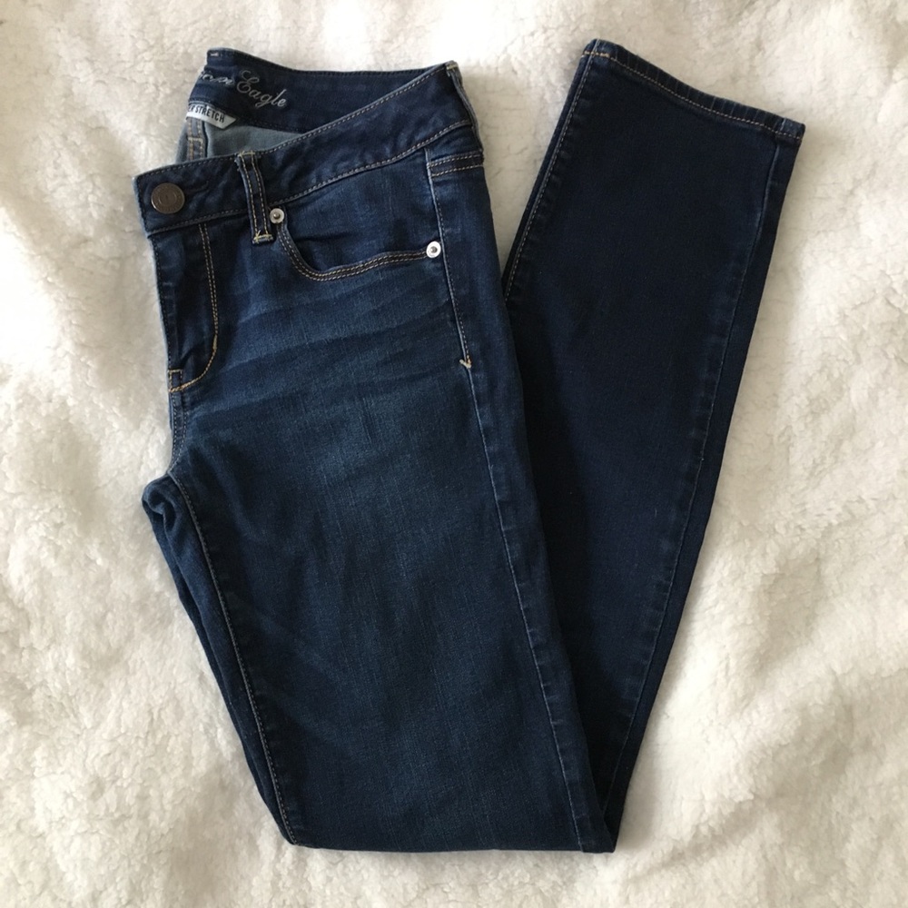 American Eagle Dark Wash Skinny Jeans